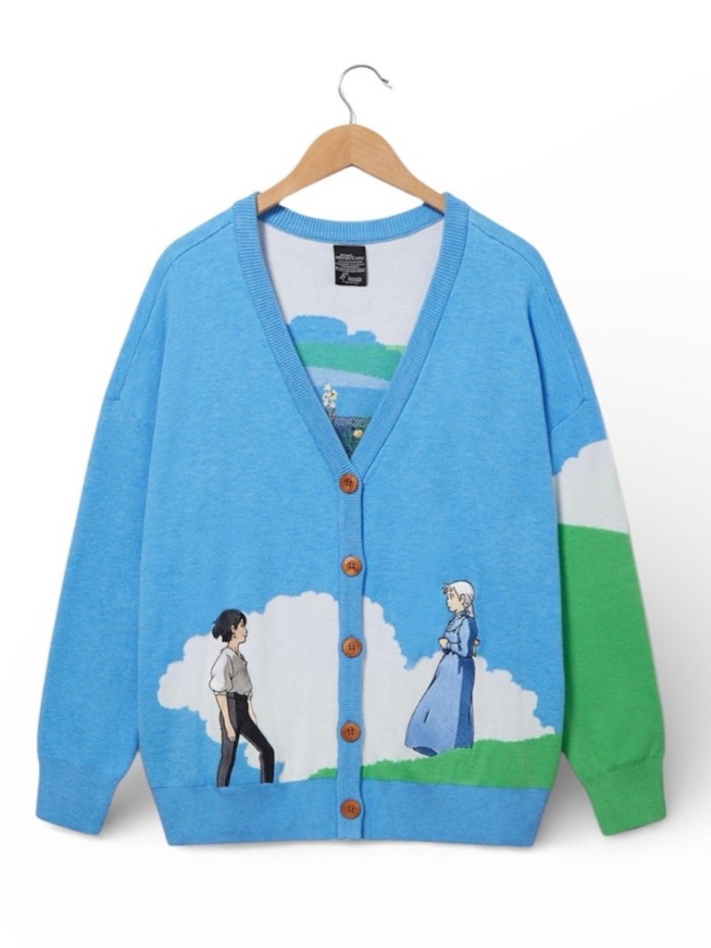 Studio Ghibli Howl's Moving Castle Knit Cardigan